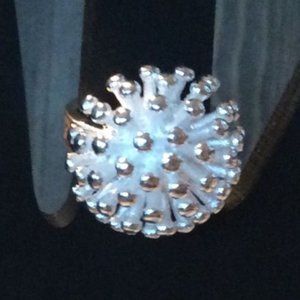 Final Price New FUN DOTEFFIL 925 STERLING SILVER FIREWORK RING SIZE 6 & 7